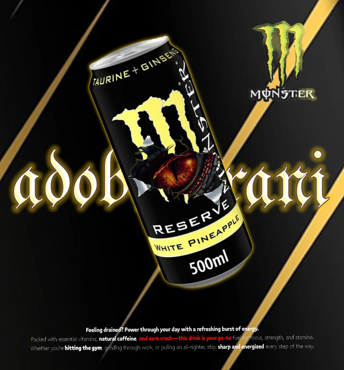 ادوبی ایرانی - پوستر مانستر