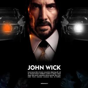 ادوبی ایرانی - پوستر جان ویک