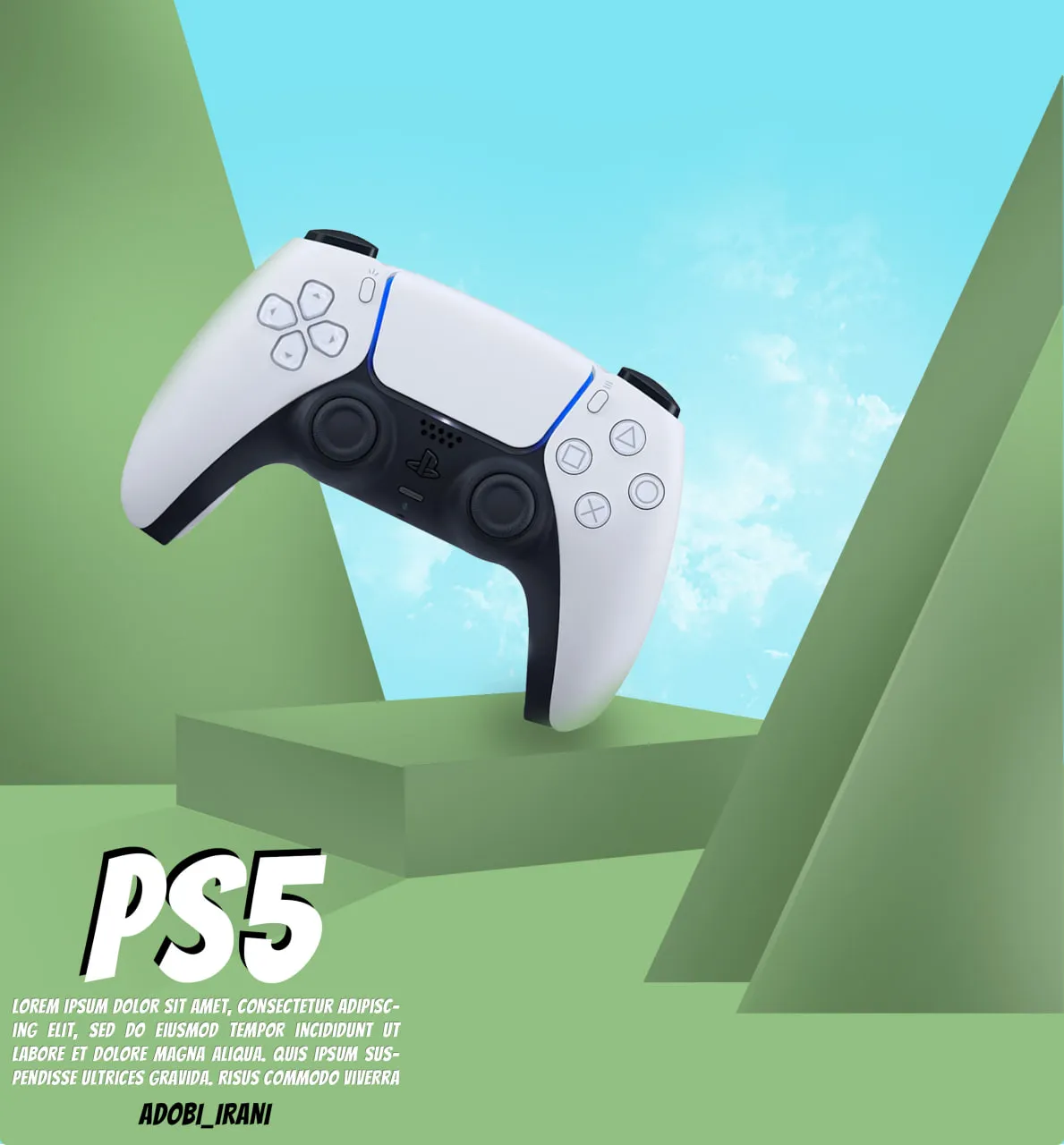 ادوبی ایرانی- پوستر دسته