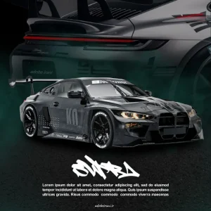 ادوبی ایرانی - پوستر ماشین 4